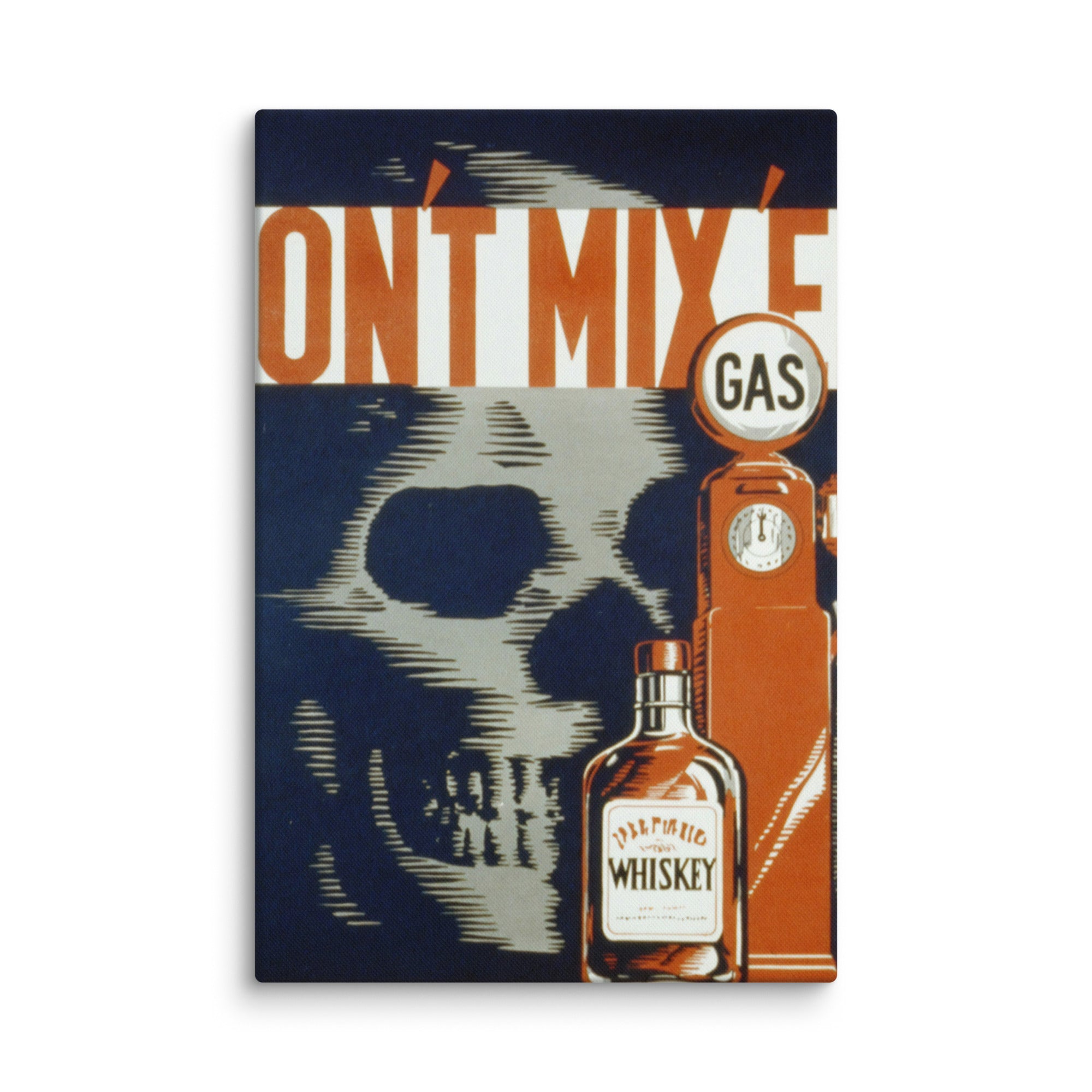 Dont mix them - old propaganda poster