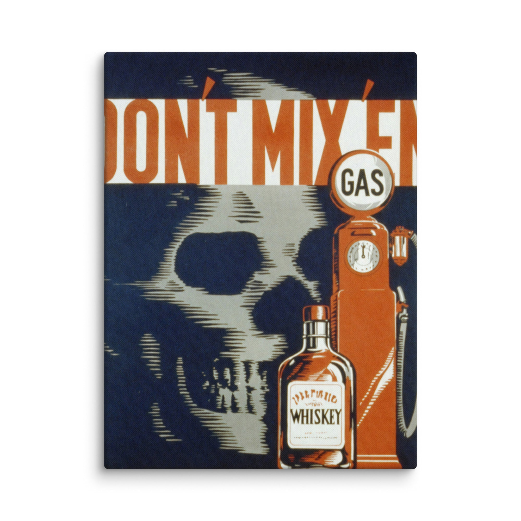 Dont mix them - old propaganda poster