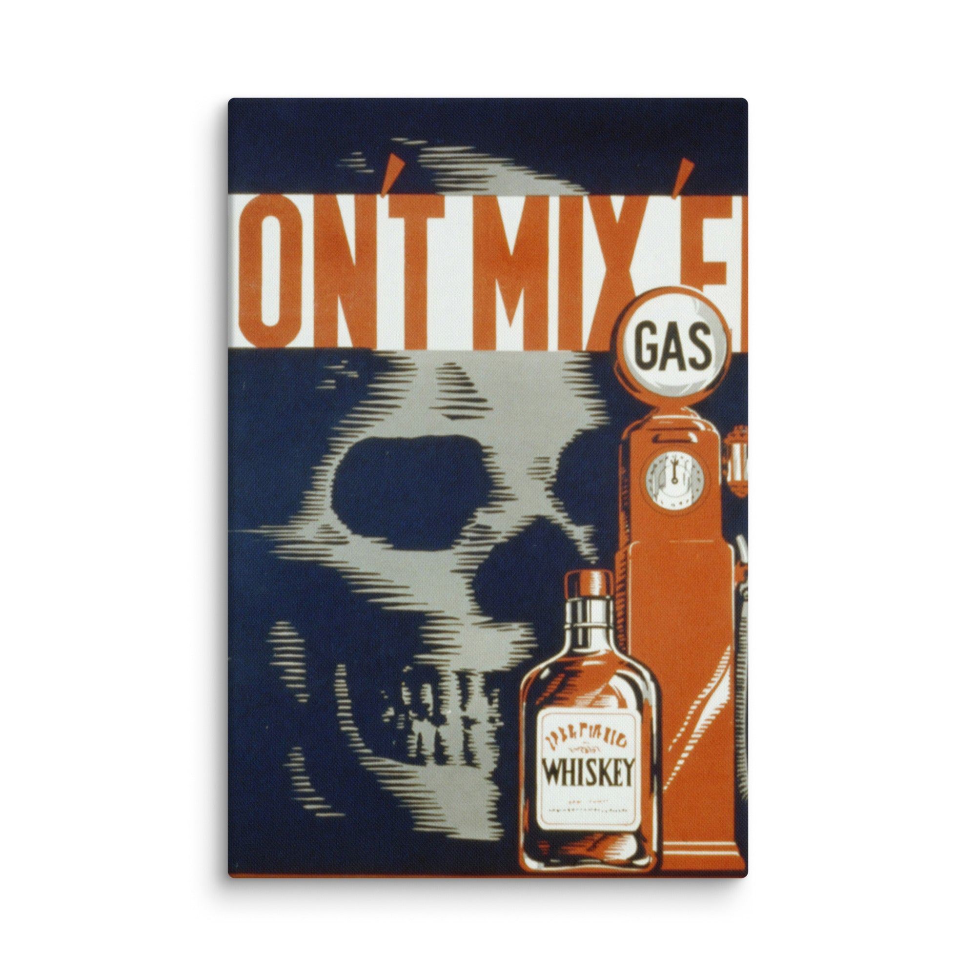 Dont mix them - old propaganda poster