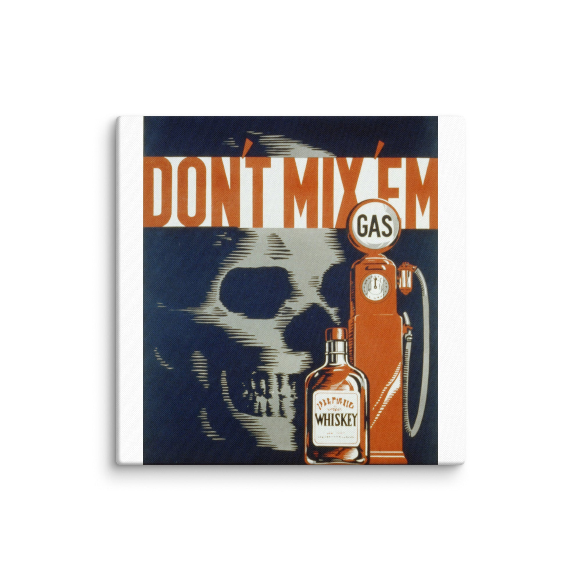 Dont mix them - old propaganda poster