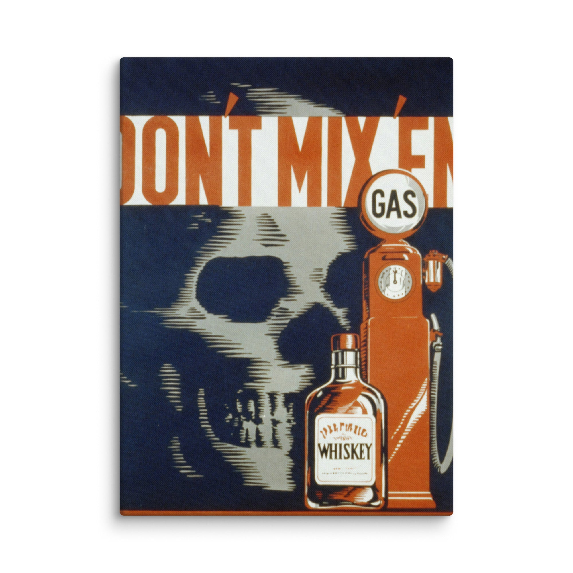 Dont mix them - old propaganda poster