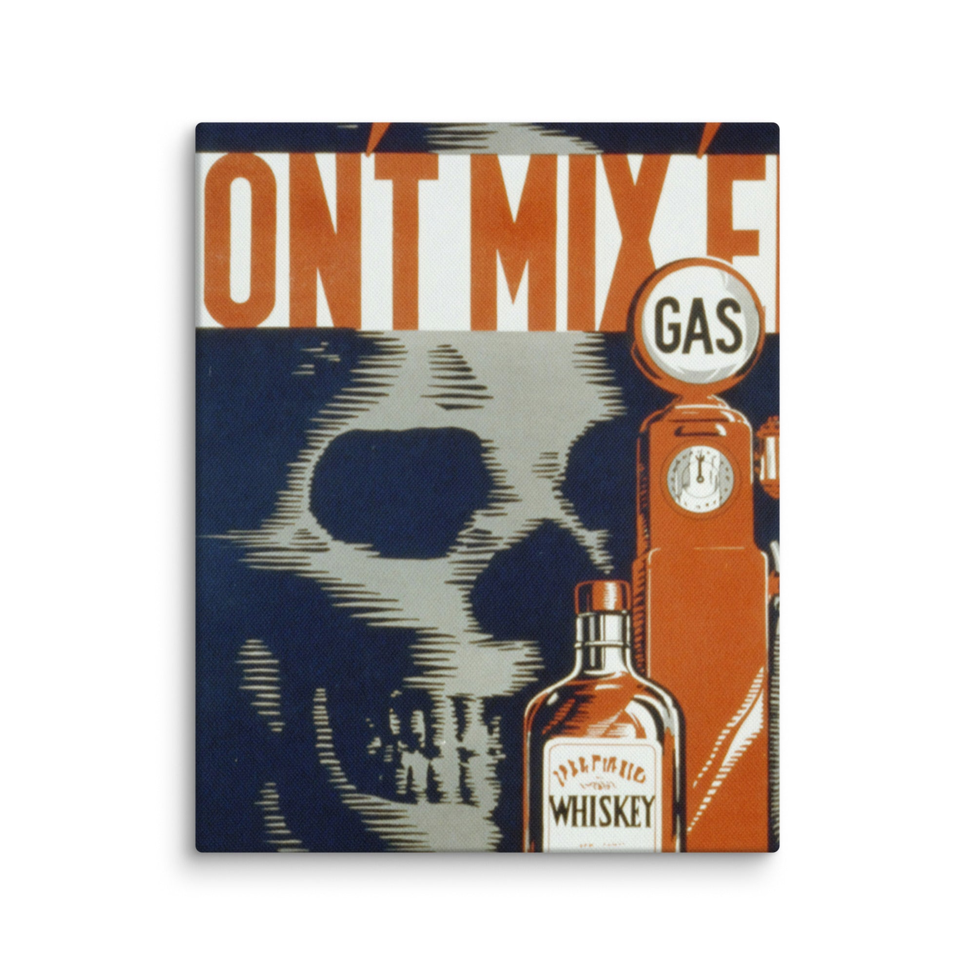 Dont mix them - old propaganda poster