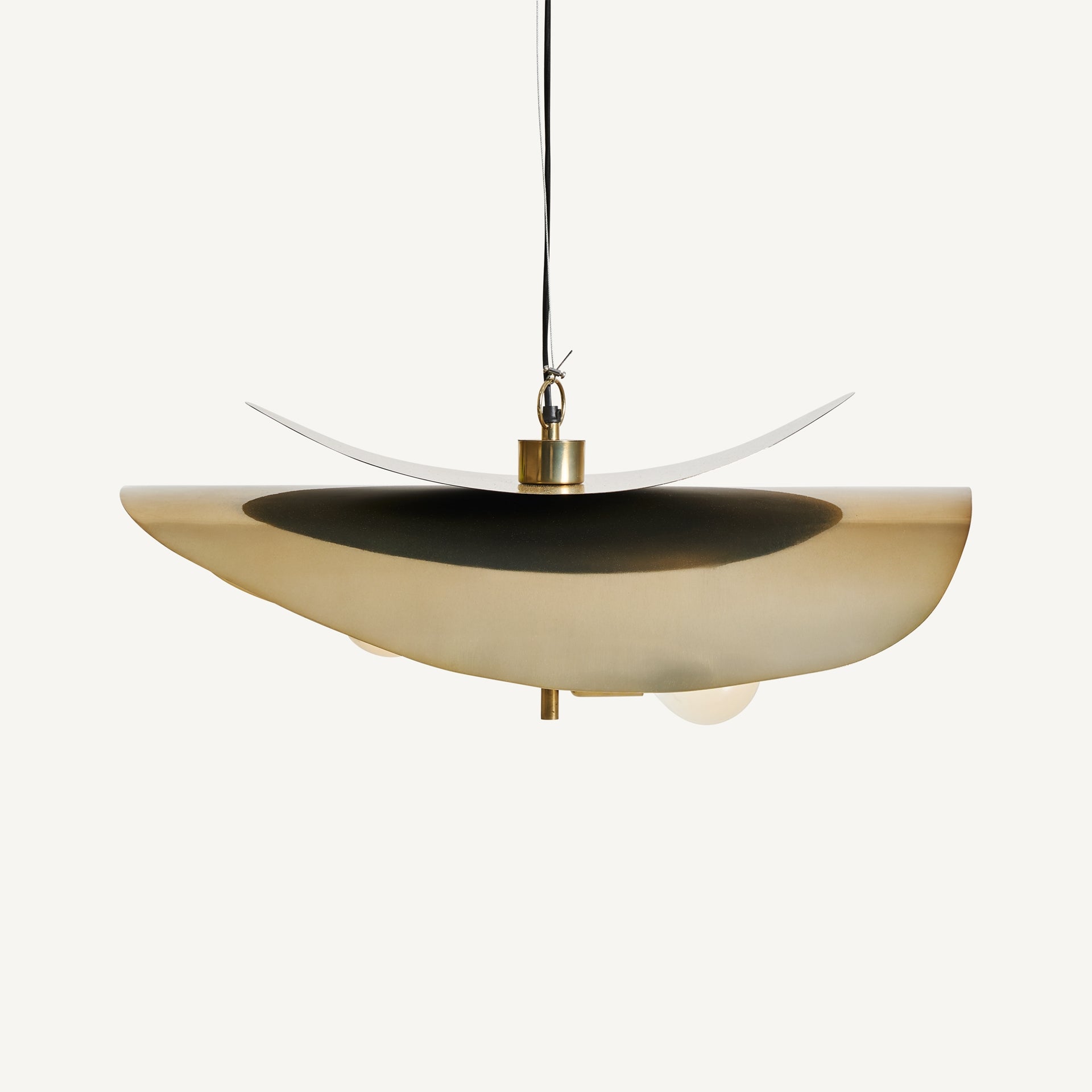 Halke Art Deco Ceiling Lamp - Black Iron 70cm