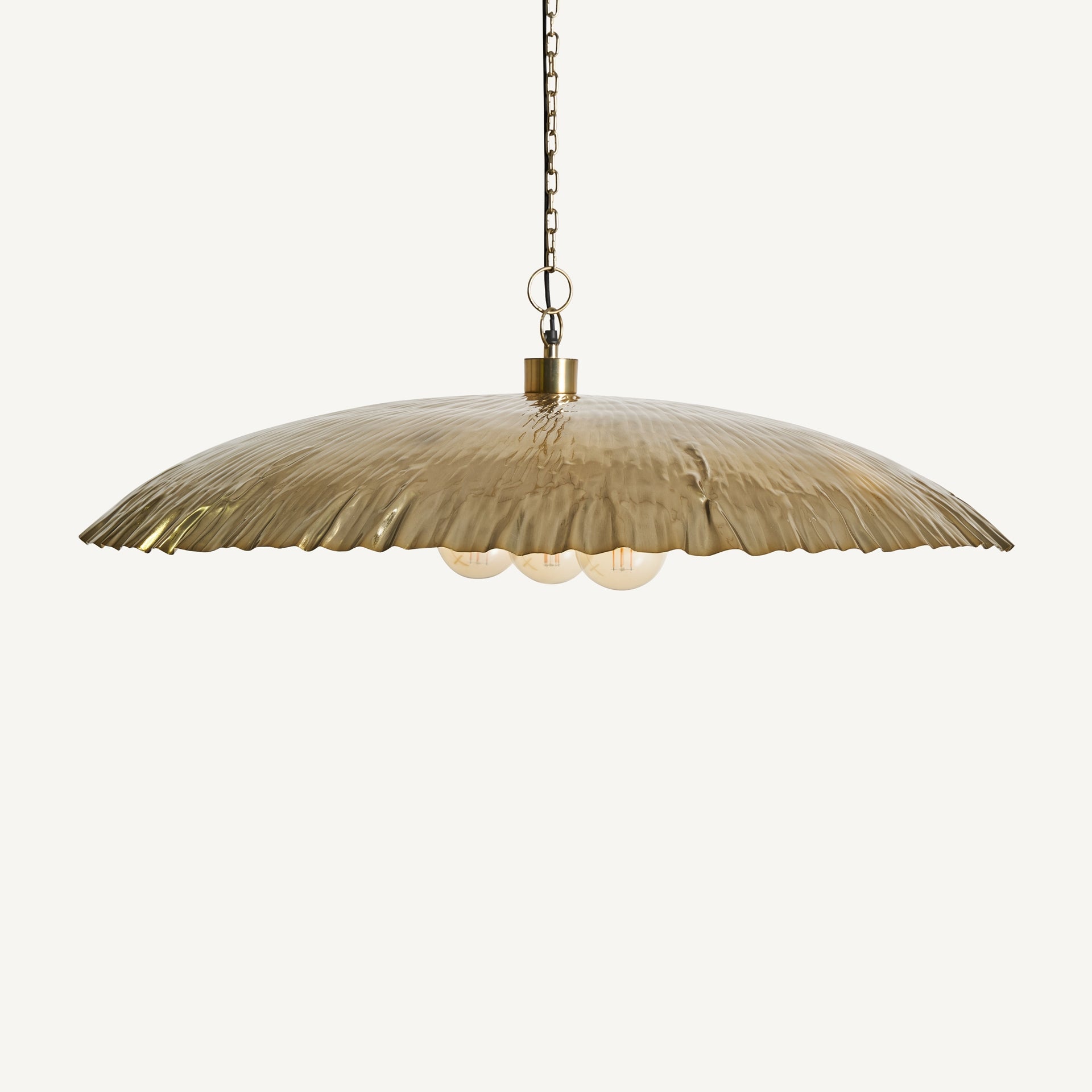 Nalha Art Deco Ceiling Lamp - Gold Iron Pendant Light 95cm