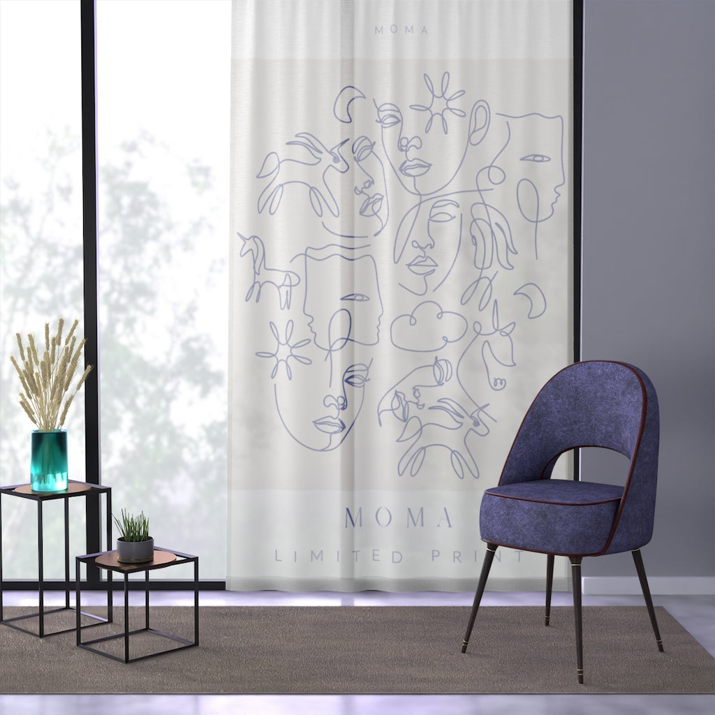 MOMA Window Curtain