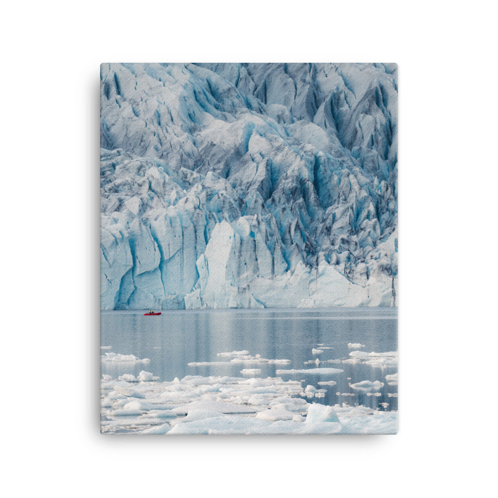Ice Canvas print