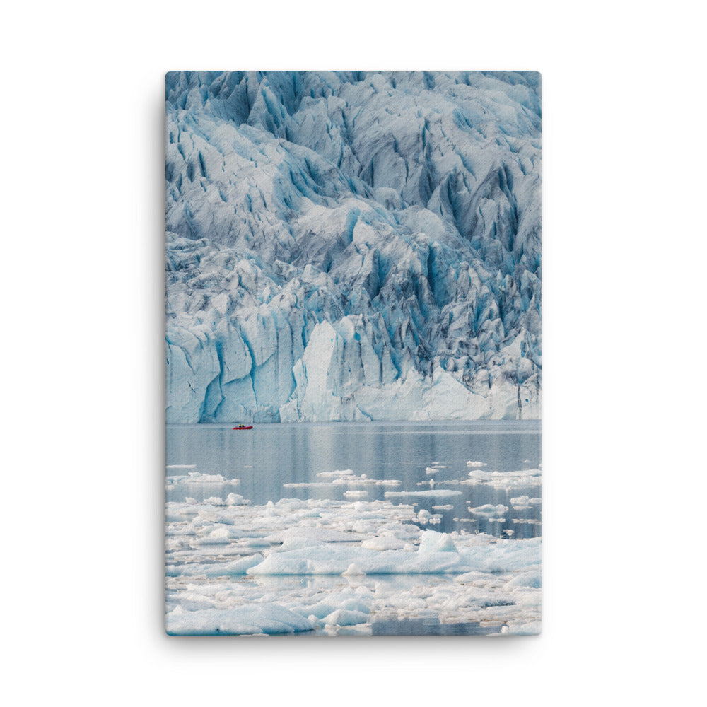 Ice Canvas print